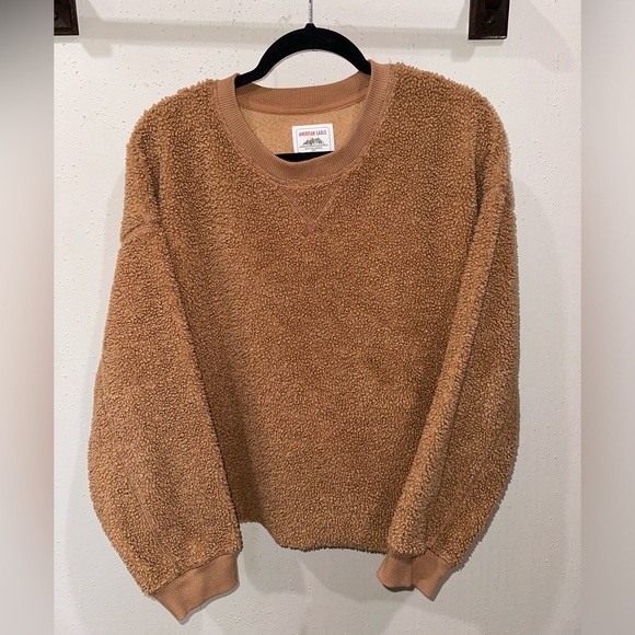 American Eagle Sherpa Sweatshirt - Picture 1 of 5